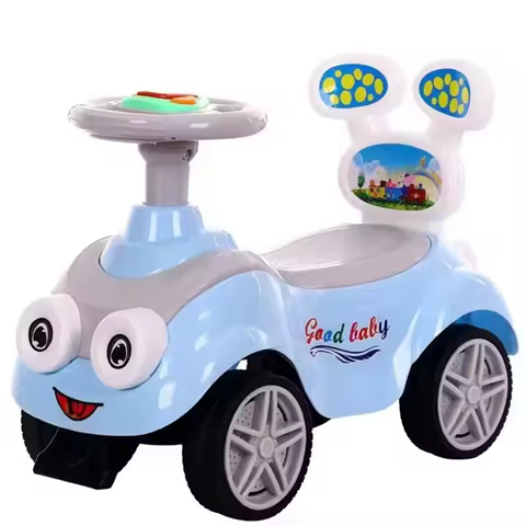 Baby Ride on Car for Kids, Baby Car with Music, Horn & Storage Seat | Push Toy Kids Car for Baby with High Backrest | Push Ride on for Kids for 1 to 3 Years Boy Girl Up to 25 Kgs .