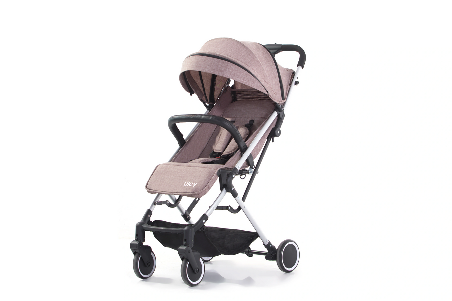 Curvear Street Smart Ace Auto Fold Stylish Newborn Baby Stroller| Aluminum Frame Pram with One Click Fold |Travel Friendly Cabin Trolley Stroller for 0-3 Years Kids|.
