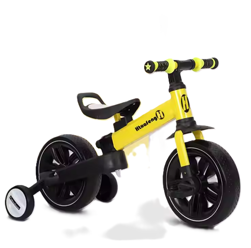 Curvear Lightweight Portable 3-in-1 Kids Trikes Tricycle Ideal for 10 Months to 4 Years Old Boys Girls, Balance Training.