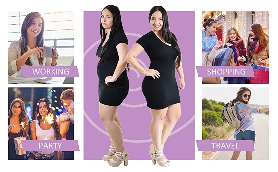 CURVEAR®️ Butt Lifter Low Waist Panties for Women Pads Enhancer Panties Padded Hip Underwear Shapewear Booty Lifter Panty Seamless Fake Padding Briefs women shorts