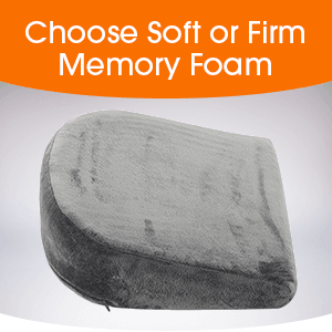 Curvear®️Pregnancy Pillow for Pregnant Women | Memory Foam Maternity Pillow Wedge for Supporting Belly, Back During Pregnancy - Provides Soft-Support