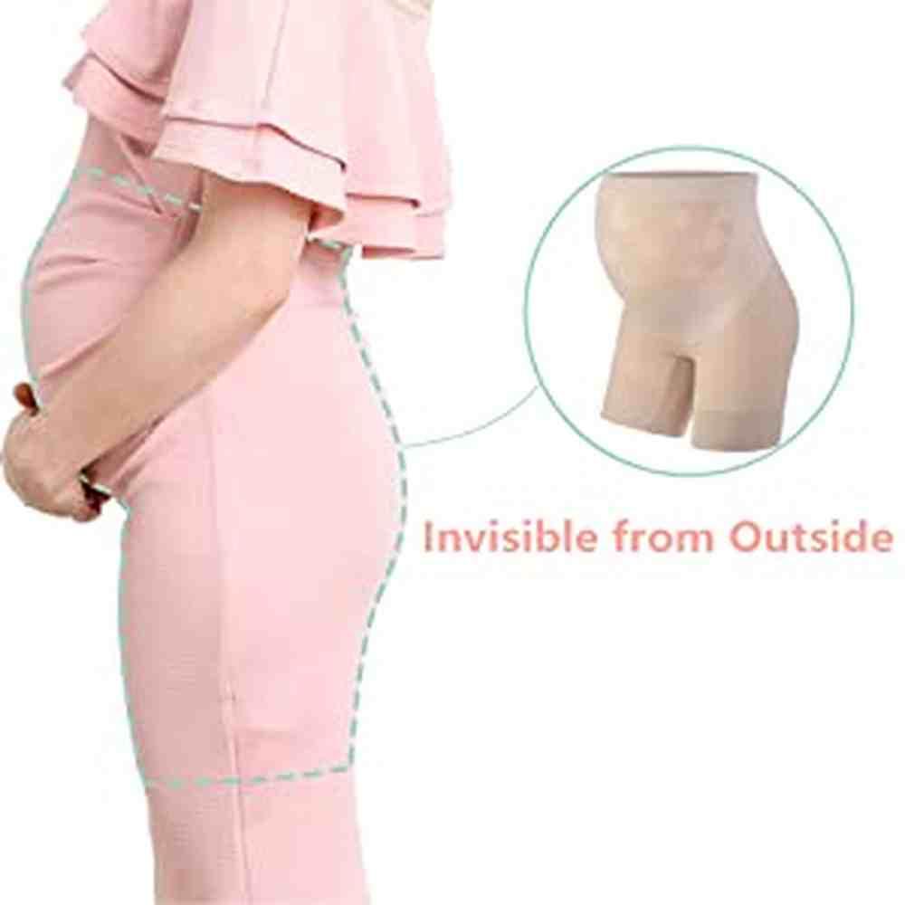Curvear®️Women's Seamless Maternity Shapewear for Dresses Pregnancy Shorts Panties High Waist Mid-Thigh Underwear