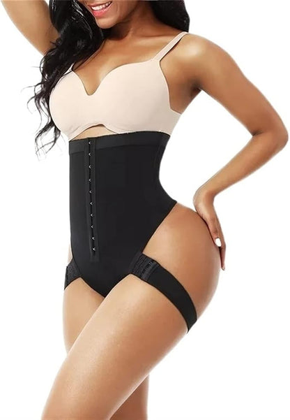 Curvear®️High Waisted Body Shaper Shorts Cuff Tummy Trainer with Butt Lift Shapewear for Women Tummy Control Panties