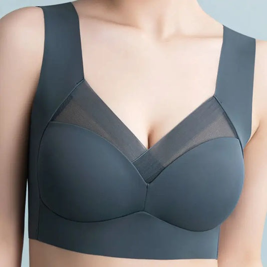 Curvear®️Bras For Women Seamless Plus Size Bra Tops Full Coverage Hide Back Fat Comfortable