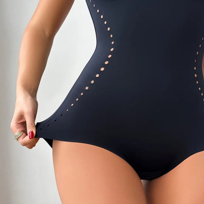 Curvear®️Women's Full Body Shaper Bodysuit Breathable Waist Trainer Corset With Firm Tummy Control Hip Butt Lifter Shapewear