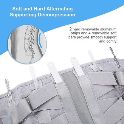 Curvear®️Brace for lower back pain, Support Belt Comfort Contoured Relief Better Posture Waist Orthopedic with adjustable strap Spine Relieves Workout, Gym Posture Correction