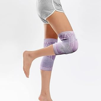 Curvear Compression Knee Sleeve,1 Pair Knee Sleeves for Women Knee Pain, Rodillera Dual, Adjustable 3D High Elastic Click Rain Knee Compression