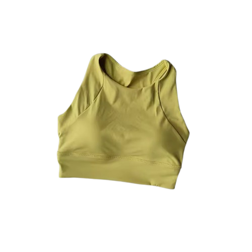 Curvear Women Breathable Yoga Bra High Impact Fitness Bra Push Up Pad Sports Underwear Running Top