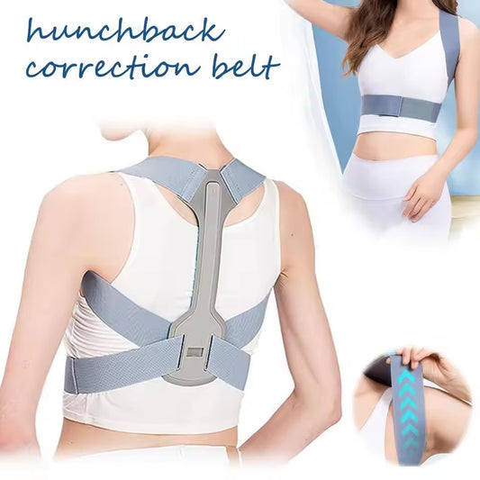 Curvear Clavicle & Spine Support Belt with Adjustable Straps for Improved Posture and Pain Relief
