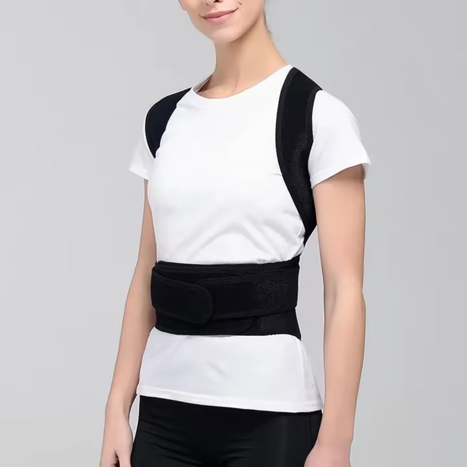 Curvear Adjustable Posture Corrector - Back Straightener for Upper/Middle Spine