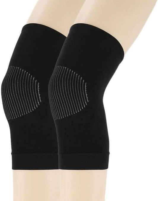 Curvear 1Pair Sport Knee Support Breathable Kneepads Relieve Arthritis Injury Bandage Knee Guard