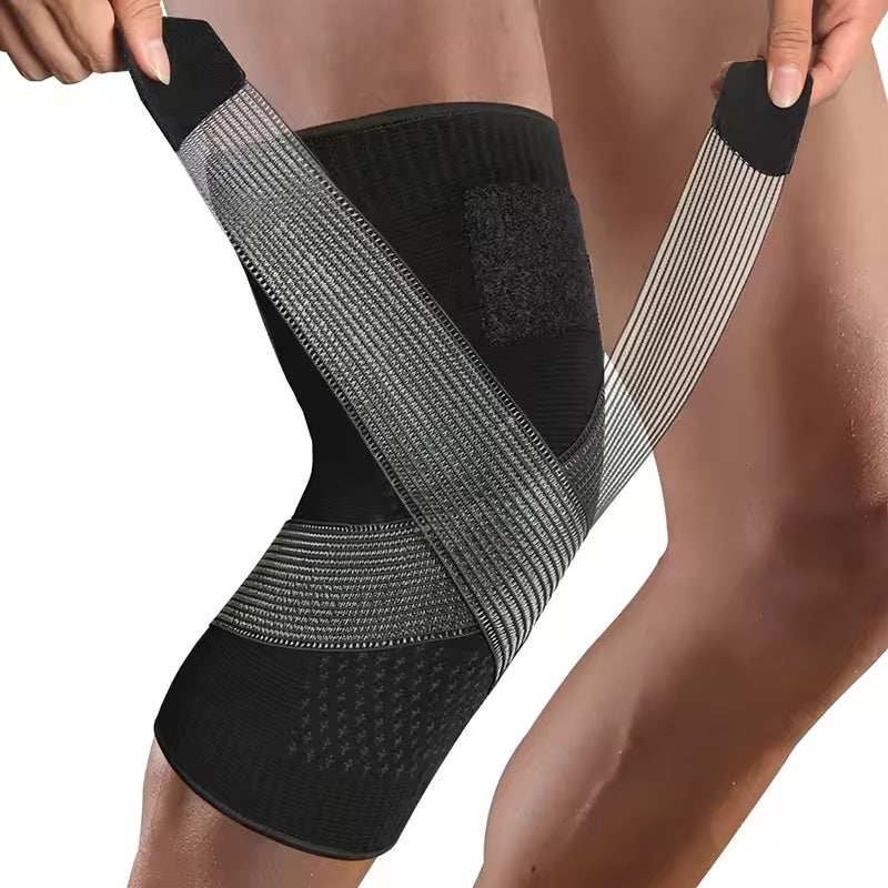 Curvear Compression Knee Sleeve,1 Pair Knee Sleeves for Women Knee Pain, Rodillera Dual, Adjustable 3D High Elastic Click Rain Knee Compression