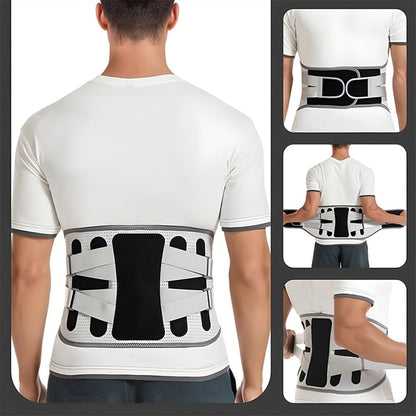 Curvear Breathable Lower Back Brace Men Women Waist Support Belt Disc Herniation Orthopedic Lumbar Decompression Belt With Large Area
