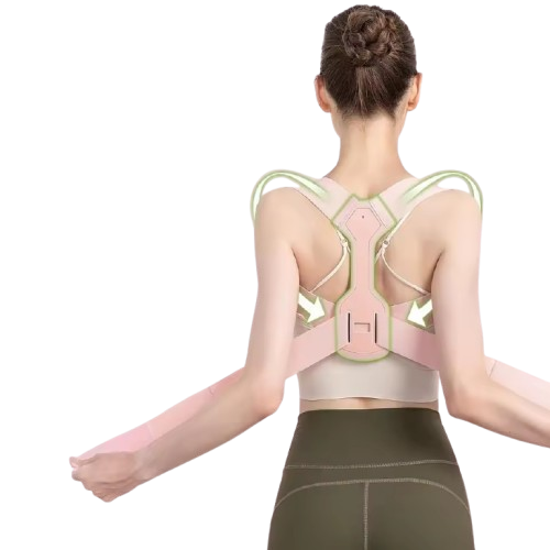 Curvear Posture Corrector for Men and Women, Adjustable Upper Back Brace for Clavicle Support and Providing Neck Shoulder Upright Straightener Comfortable
