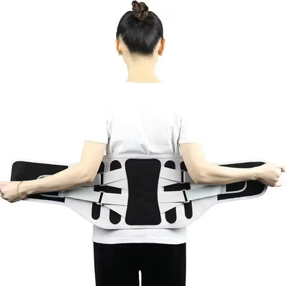 Curvear Breathable Lower Back Brace Men Women Waist Support Belt Disc Herniation Orthopedic Lumbar Decompression Belt With Large Area