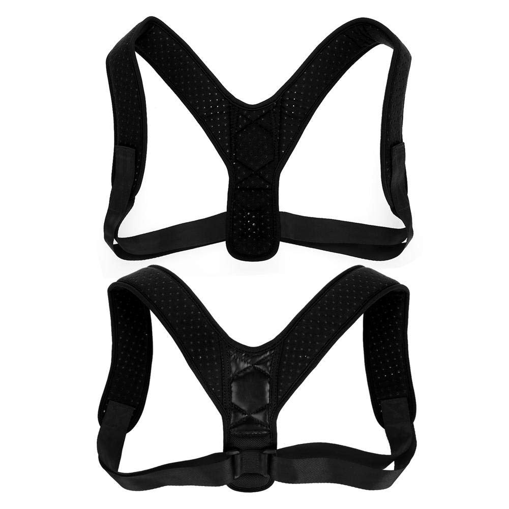 Curvear Posture Corrector Back and Shoulder Support Brace for Women & Men Neck Pain Relief Kyphosis Improve Bad Posture Adjustable Trainer