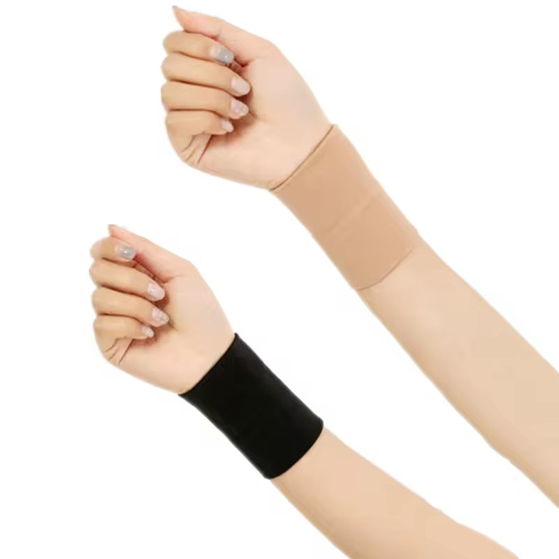 Curvear 1Pair Sport Sweatband Wristband Wrist Protector Gym Running Sport Safety Wrist Support Brace Wrap Bandage