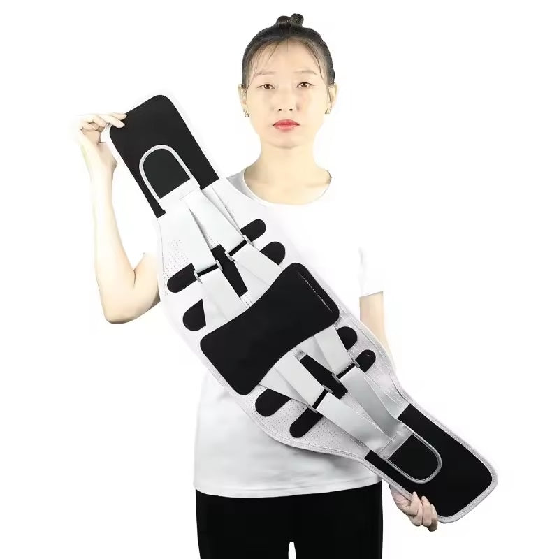 Curvear Breathable Lower Back Brace Men Women Waist Support Belt Disc Herniation Orthopedic Lumbar Decompression Belt With Large Area
