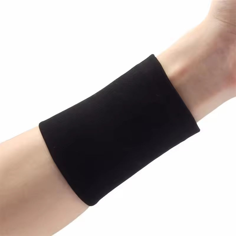 Curvear 1Pair Sport Sweatband Wristband Wrist Protector Gym Running Sport Safety Wrist Support Brace Wrap Bandage
