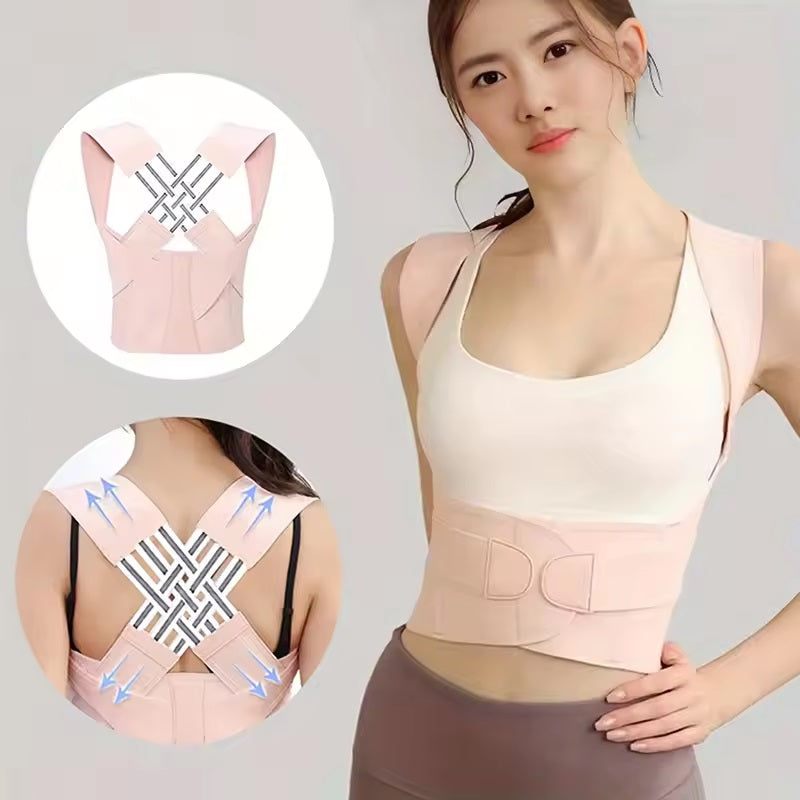 Curvear Back Brace Posture Corrector for Women Instant Posture Corrector Adjustable Back Support Straightened