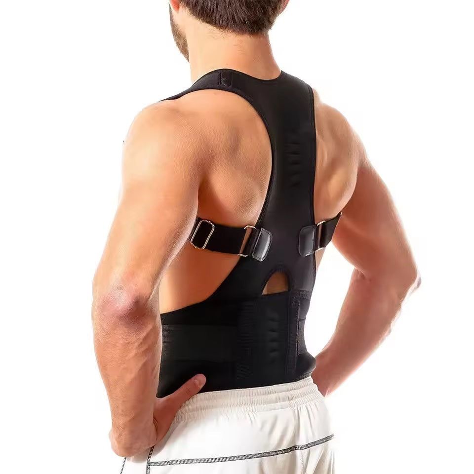Curvear Back Pain Relief Posture Support Belt, Pain Relief Belt, Unisex Posture Corrector Brace Back Medical Support Brace for Body