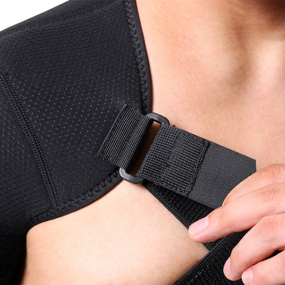 Curvear Double Shoulder Brace Adjustable Sports Shoulder Support Belt Back Pain Relief Double Bandage Cross Compression