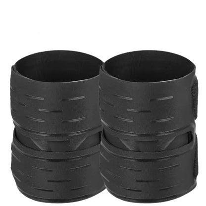 Curvear 2PC Men Women Sports Compression Wrist Brace Thin Breathable Adjustable Hand Round Support Wristband for Basketball Badminton