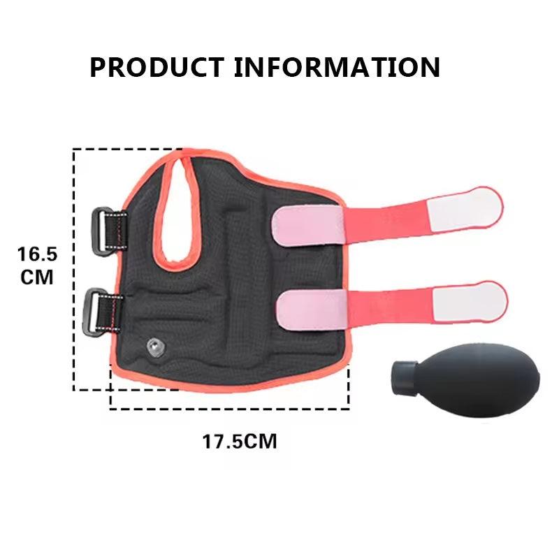 Curvear ®️Carpal Tunnel Wrist Brace Sleep Wrist Support Inflatable Compression Breathable Comfortable Adjustable for Hand Injury left hand