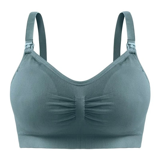Curvear High Quality Plus Size Nursing Bra Breathable Women Breastfeeding Underwear Seamless Maternity Bra Push up.