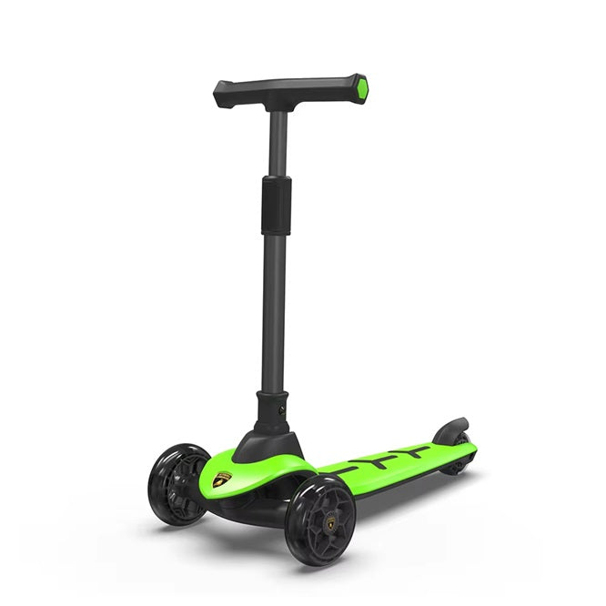 Curvear Scooter for Kids Ages 3-7 - Kids Scooters with Light Up Wheels & LED Deck, 3 Wheel Scooter for 3+ Year Old Girl Boy, 4 Level Height Adjustable Foldable Children Scooter Toddler Scooter