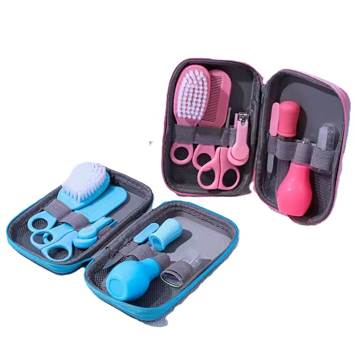 Curvear Newborn Care Mini Finger Trimmer, Nail Nipper Infant Grooming Kit, Baby Manicure Set