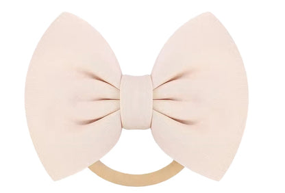 CURVEAR ®️Newborn Baby 4 piece Headband with Bow - Cute & Comfortable.