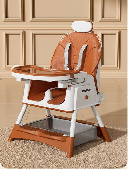 Height Adjustable Baby Dining Chair with Toy Stand, Perfect for Home, Kids’ Dining Table Chair