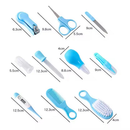 Curvear Newborn Care Mini Finger Trimmer, Nail Nipper Infant Grooming Kit, Baby Manicure Set