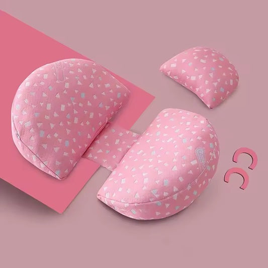 Curvear Fiber Fabric Pregnant Women Side Sleep Pillow Four Seasons Universal Waist Protect Pillow Belly Support Pregnancy Pillow.