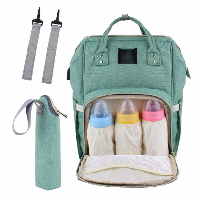 Curvear Usb Diaper Bags Large Nappy Bag Upgrade Fashion Travel Backpack Waterproof Maternity Bag Mummy Bags