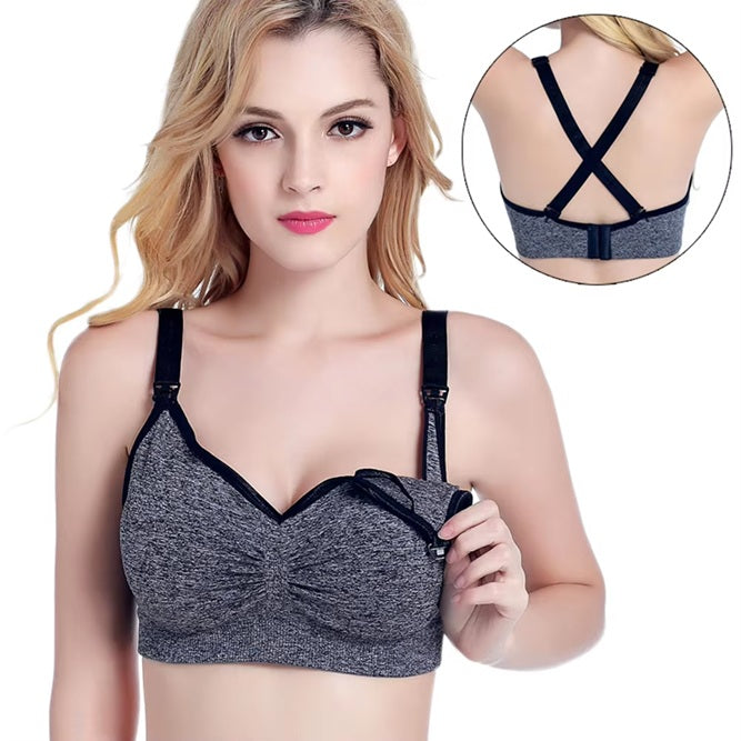 Curvear Women's Breastfeeding Nursing Bra, Comfortable and Supportive Maternity Bra for New Moms.