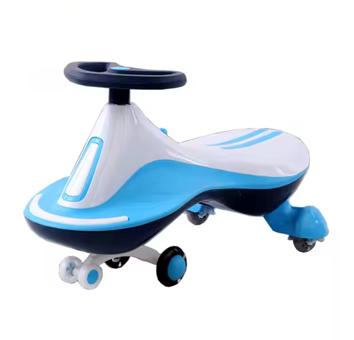 Curvear Premium Kids Swing Car with Light & Music for 3to5 Years Kids, Magic Twister Ride, Toy Car with Scratch Free PP Wheels, Push Ride on Baby Car, 100Kg Weight Capacity, Boy, Girl.
