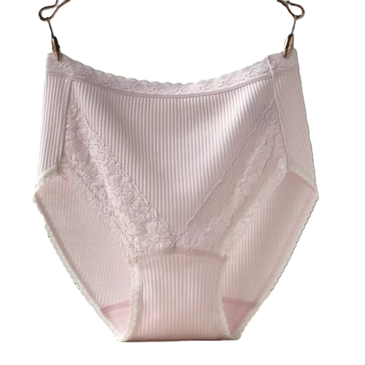 Curvear Plus Size Women's Underwear 3PCS Knickers Pants High Waisted Tummy Control Panty Briefs Panties Soft Stretch Sleep Everyday Underpants.