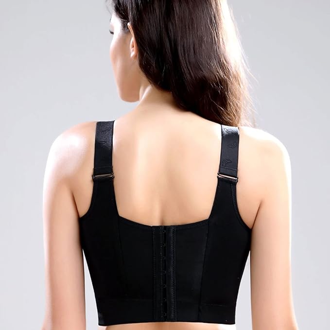 Curvear®️Women's Push Up Bra, Full-Coverage Underwire Bra, Hide Back Fat Deep Cup Bra, Smoothing T-Shirt Bra, Sculpting Uplift Bra